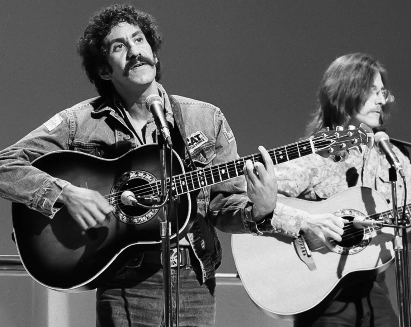 8x10 photo of iconic singer Jim Croce. Black white photo print
