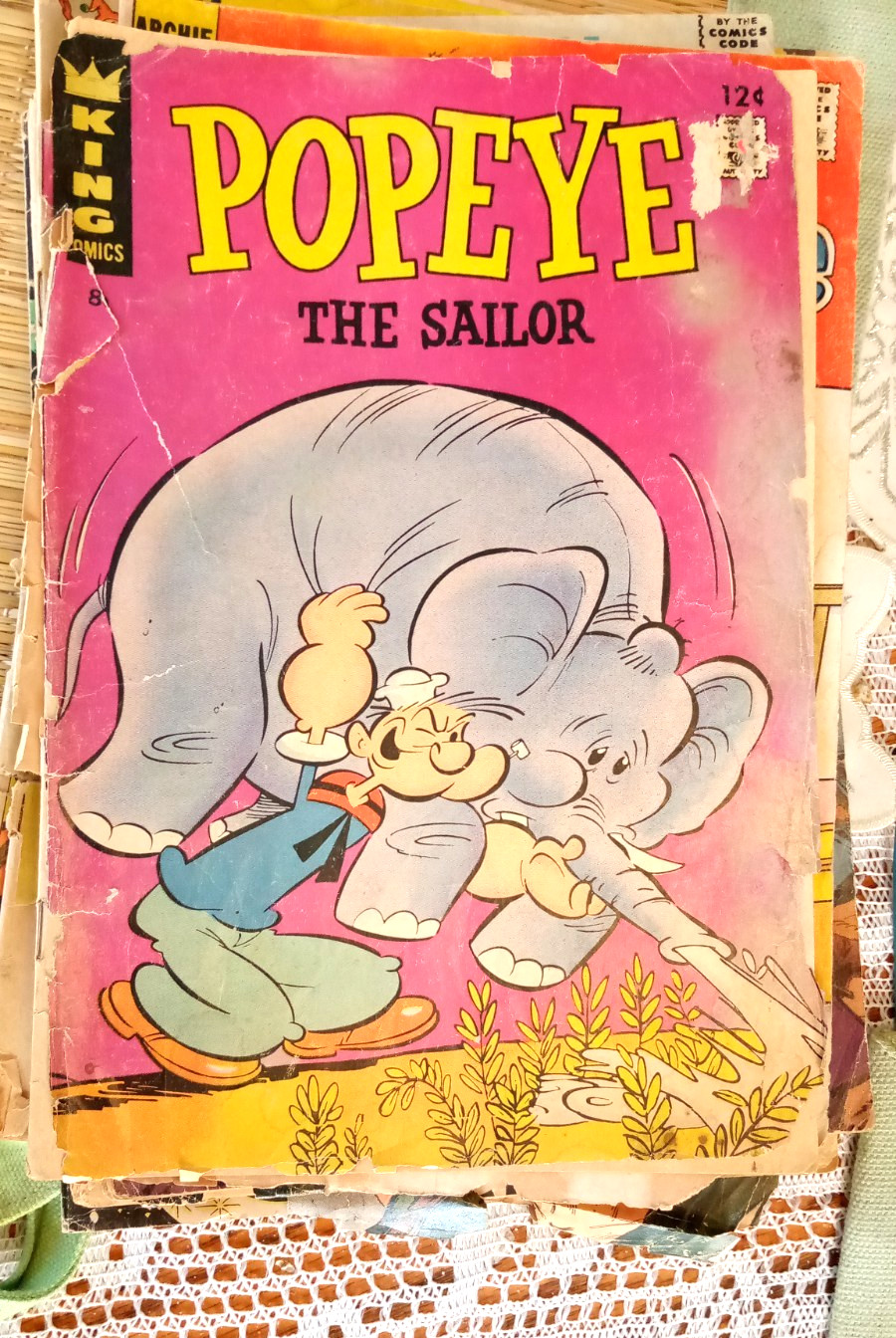 Popeye the Sailor #89 1967 King Comics