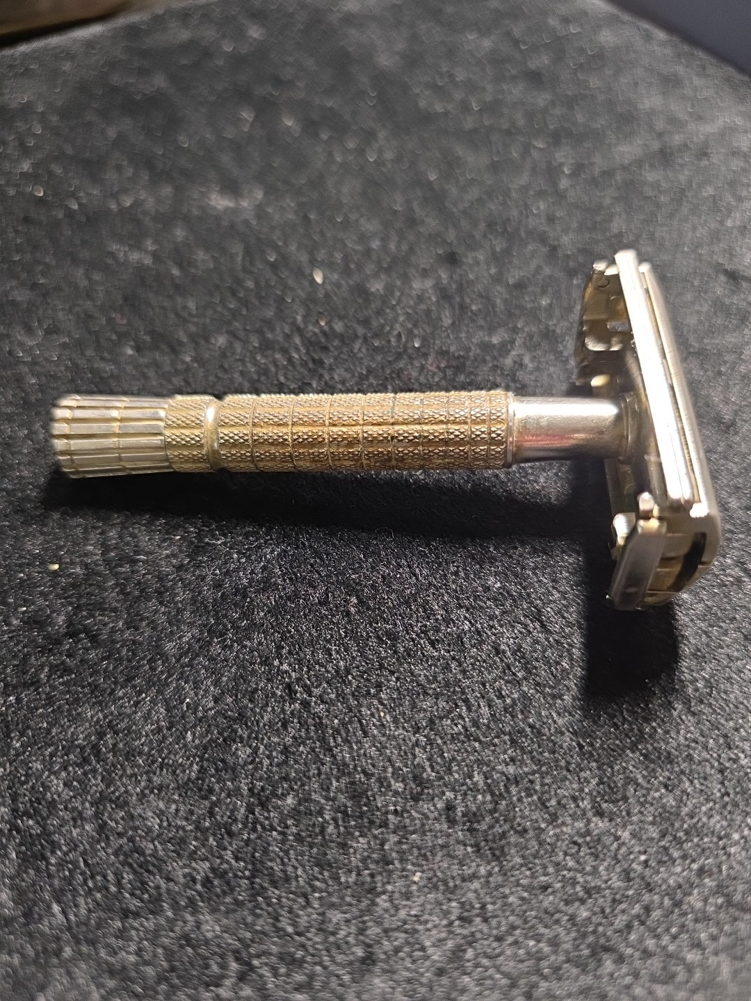 Vintage Gillette Flare Tip Super Speed Double Edge Safety Razor - Z3 1954