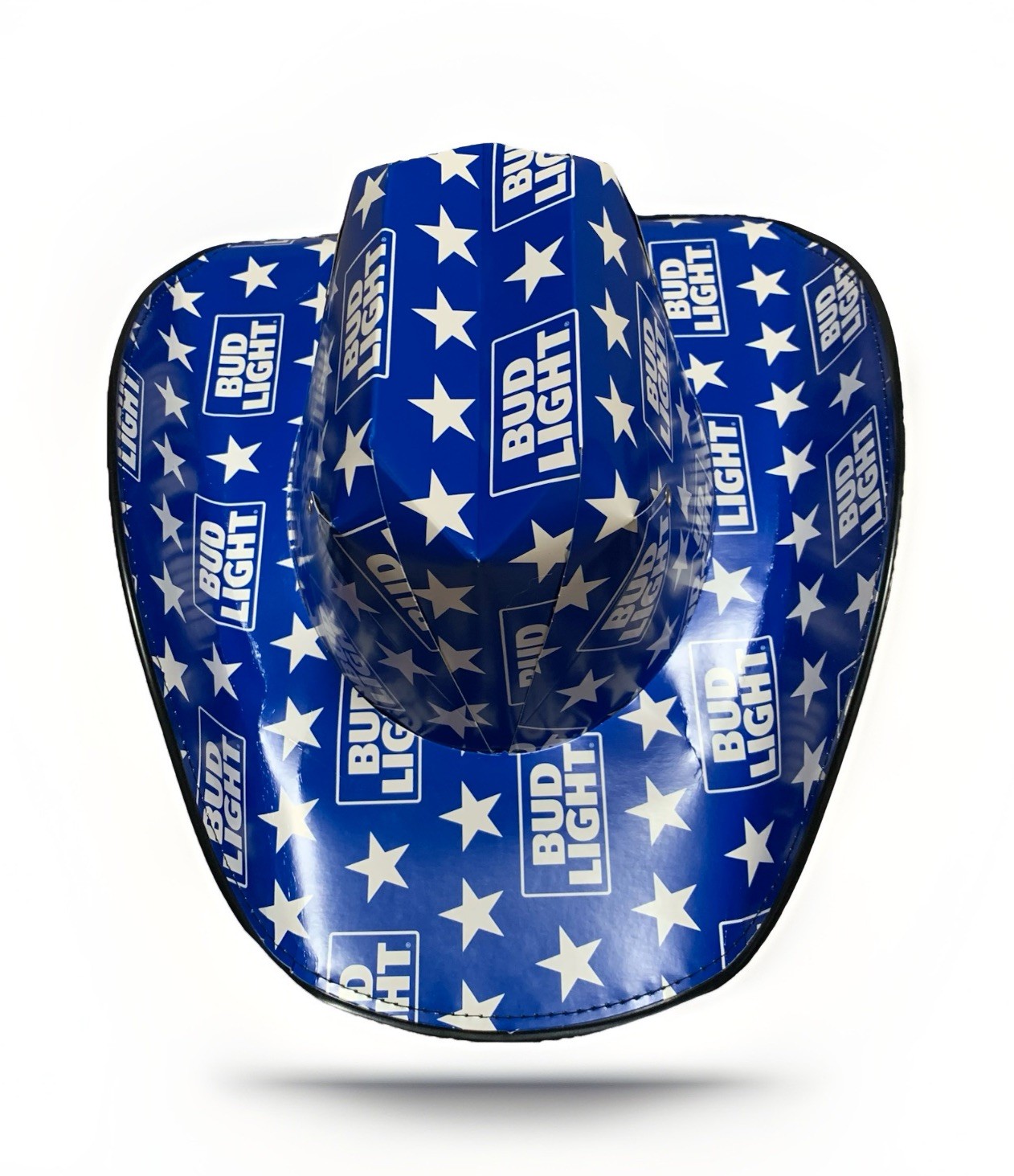 NEW Bud Light Beer Box Cardboard Novelty Cowboy ~ Cowgirl Hat OSFM