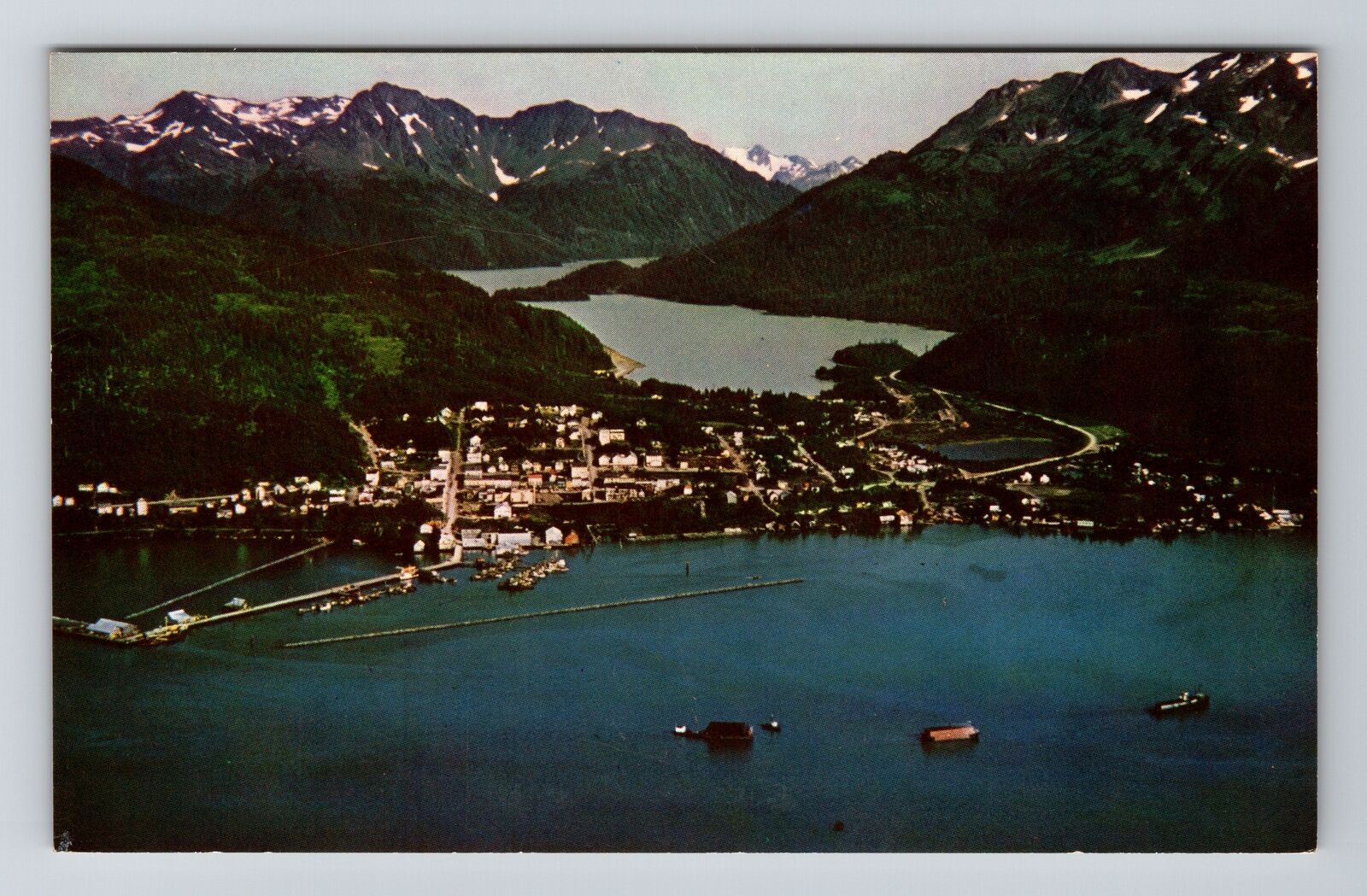 Cordova AK-Alaska, One the Largest Seafood Industries, Vintage Postcard