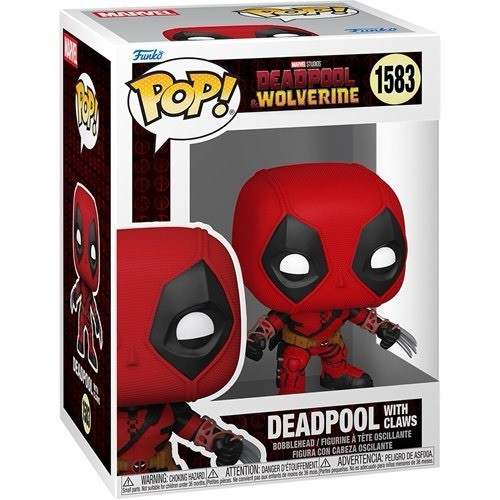 Funko Pop Marvel Deadpool with Claws #1583 Figurine Comic Book Heroes