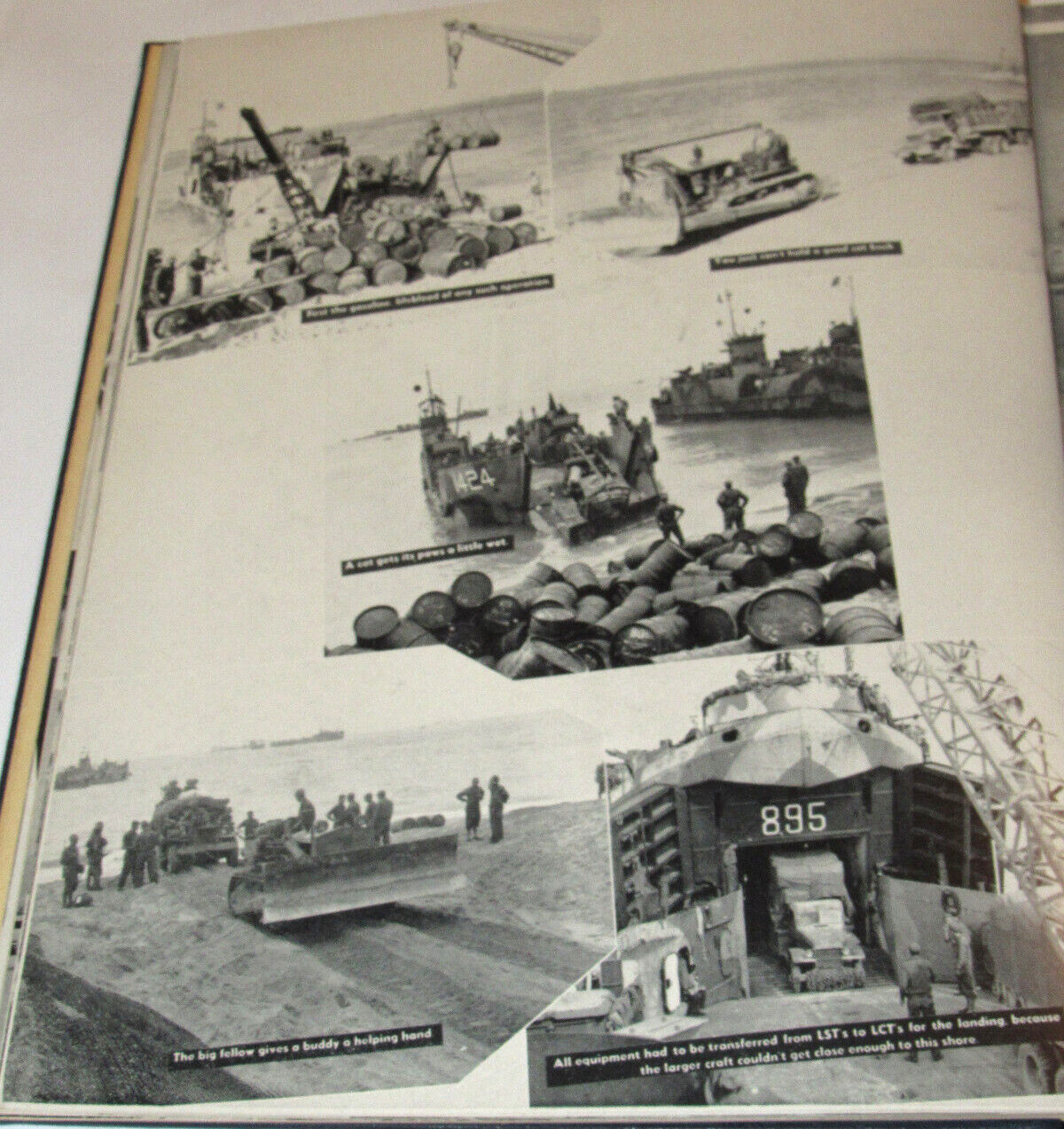 VTG 1944-1945 WWII SEABEES CRUISE BOOK 7th CONSTRUCTION BATTALION SAIPAN BASES