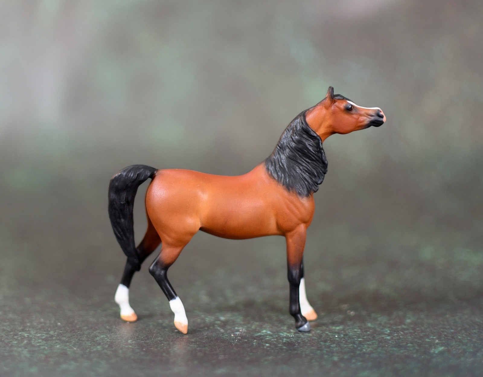 Custom Painted Breyer Horse - STABLEMATE - Bay Arabian - Akilah