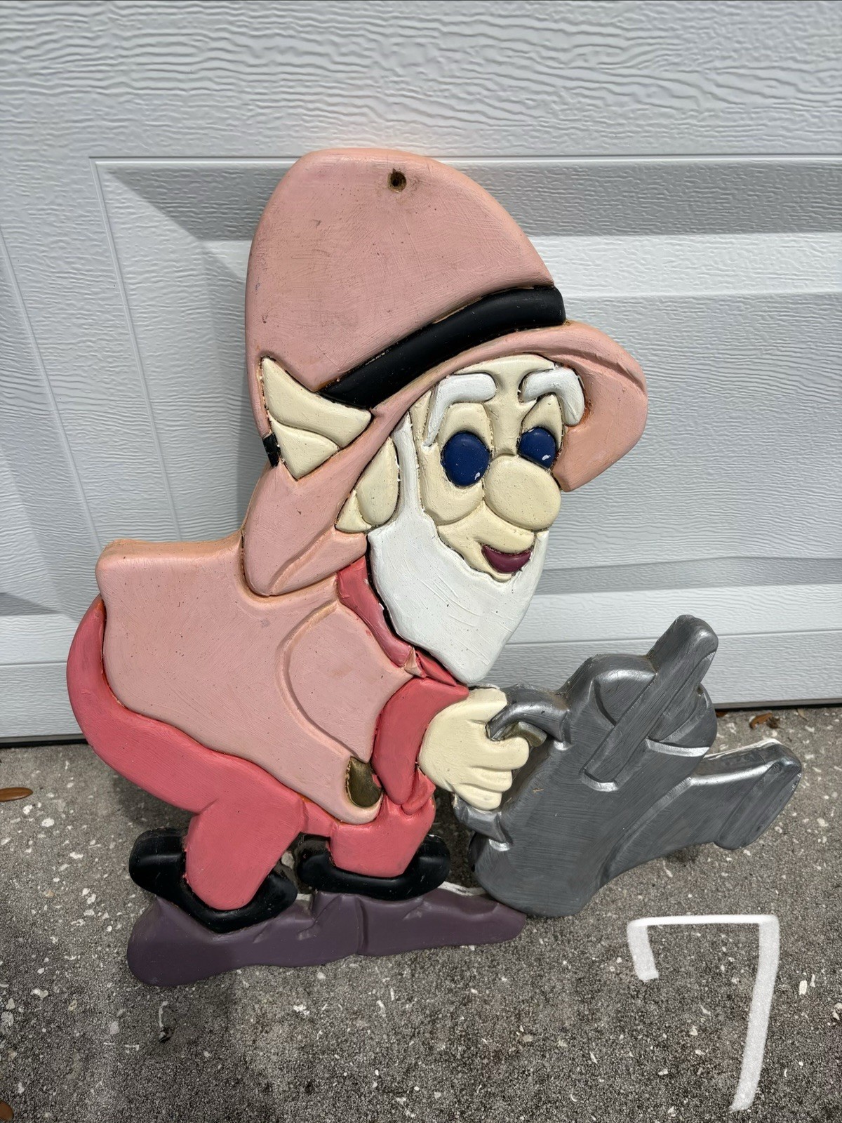 Vtg Amusement/Carnival/Park Hand Carved Wooden Dwarf Character Vtg Amusement/Carnival/Park Hand Carved Wooden Dwarf Character