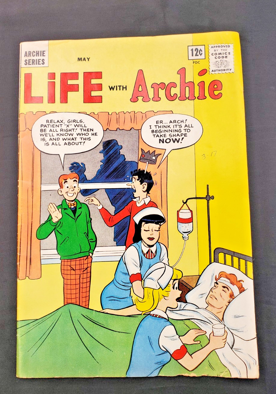 Life with Archie # 27 VG Nurses/Nurse/Betty & Veronica Patient X 1964 Silver Age