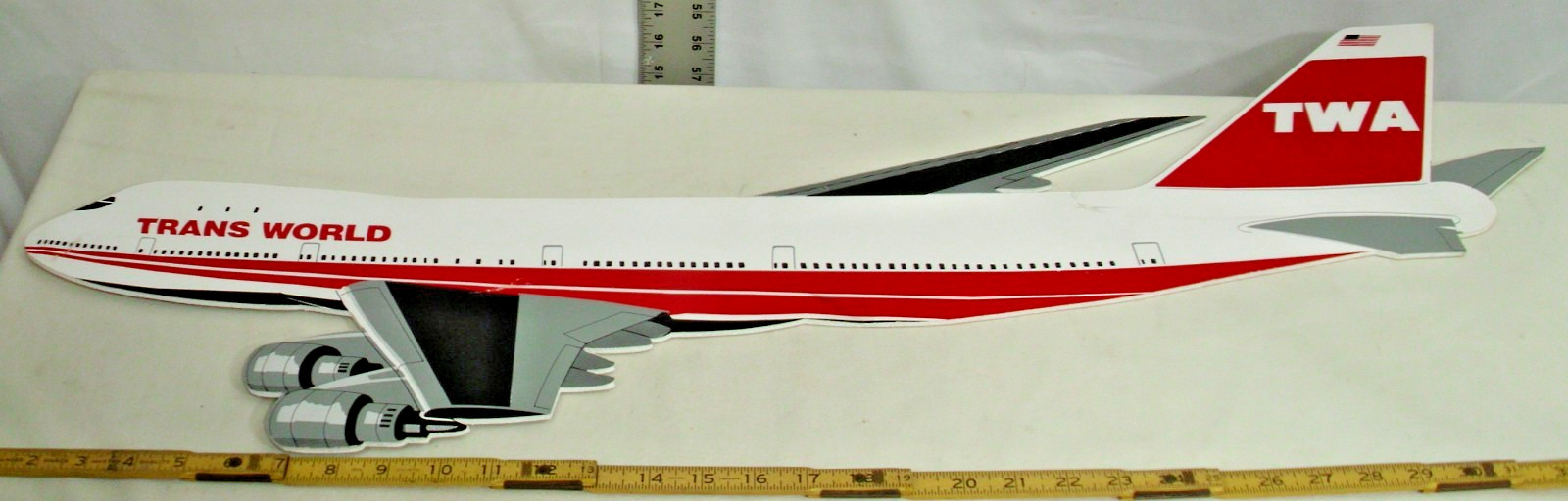 TRANS WORLD AIRLINES TWA BOEING 747 JET 30