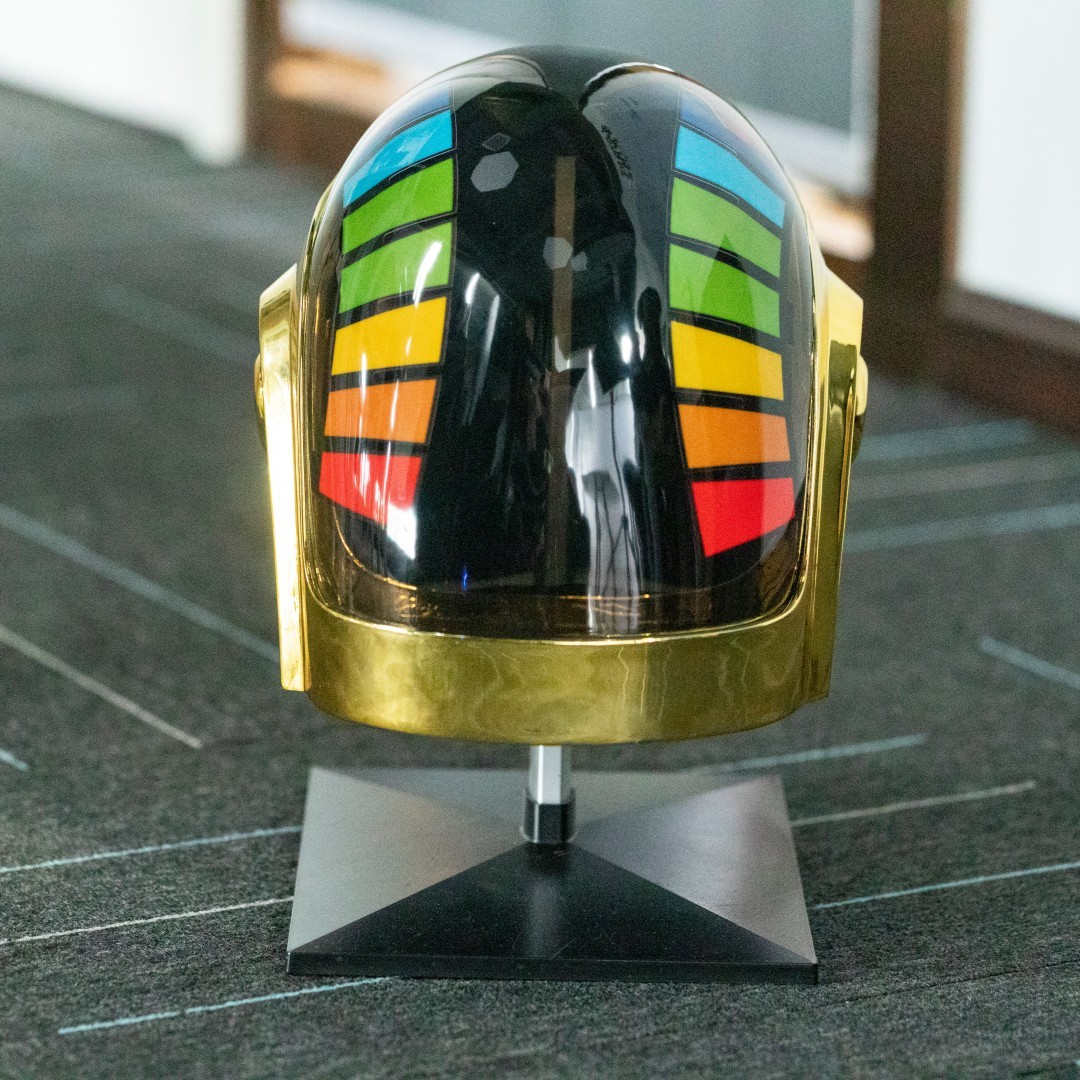 Daft Punk Helmet Guy-Manuel LED Light Up Mask Halloween Cosplay Party Prop Gift