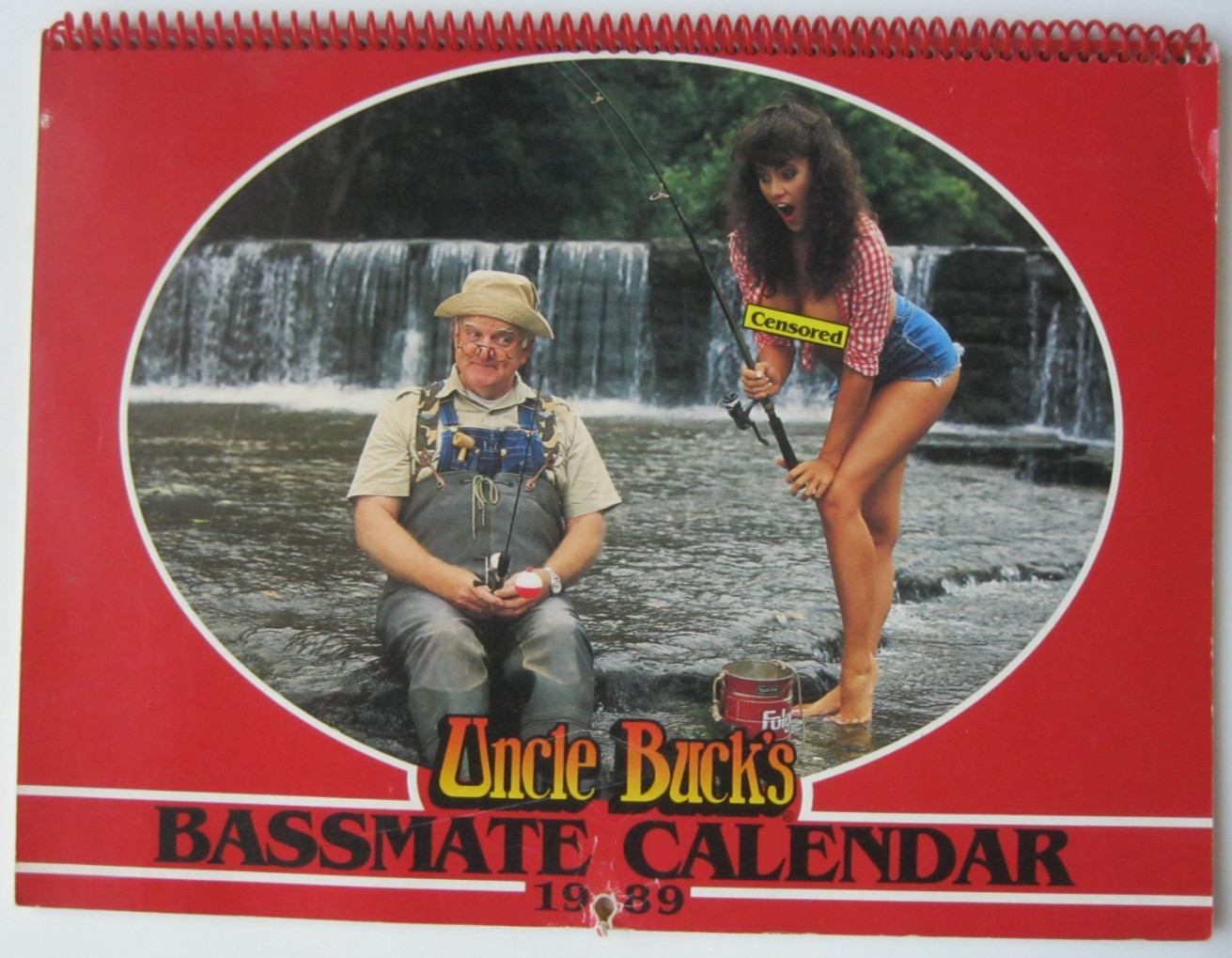 Vintage 1989 UNCLE BUCK'S BASSMATE CALENDAR