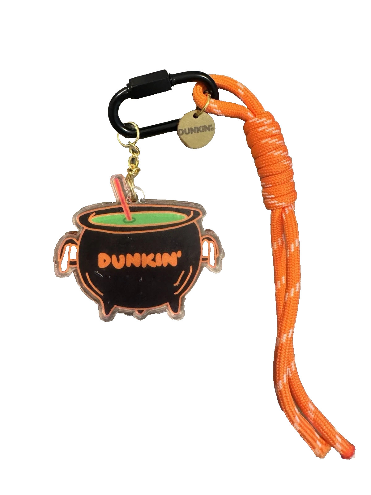 Salem Runs on Dunkin’ Donuts Cauldron Keychain 2026 Exclusive LE Halloween HTF