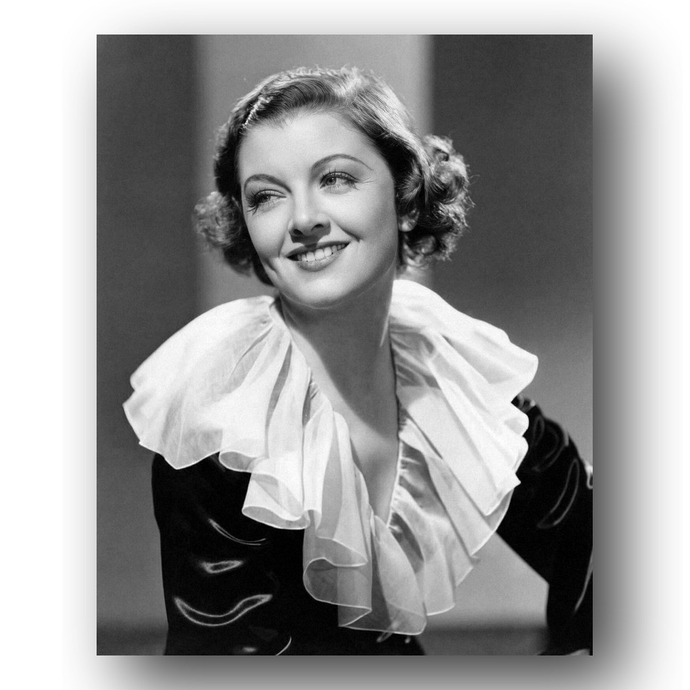 Myrna Loy Photo 8x10 Portrait Classic Hollywood Actress-11