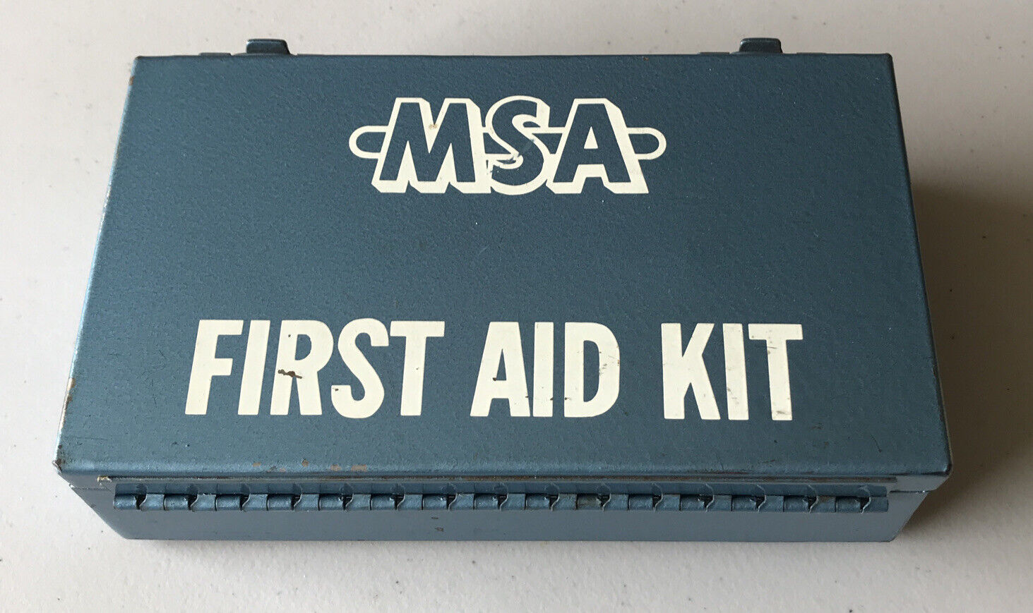 Vintage MSA First Aid Kit Wall Mountable