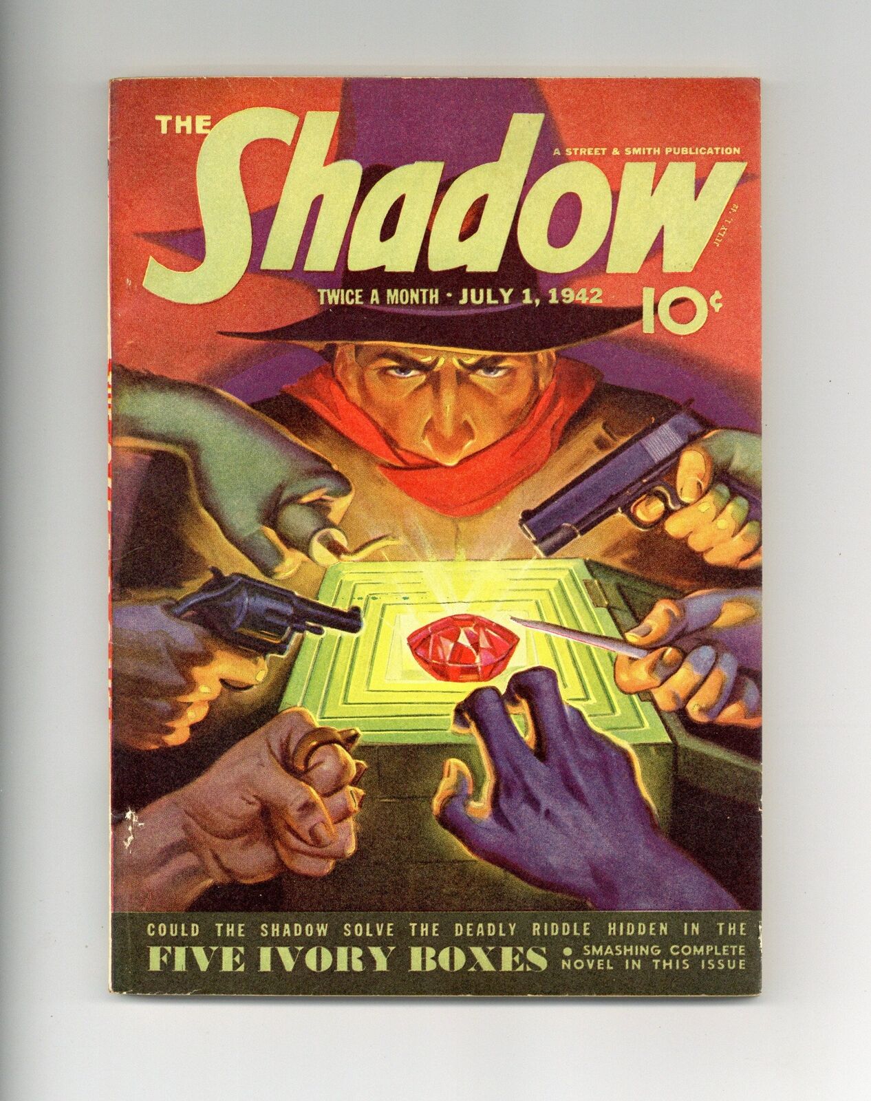 Shadow Pulp Jul 1 1942 Vol. 42 #3 FN