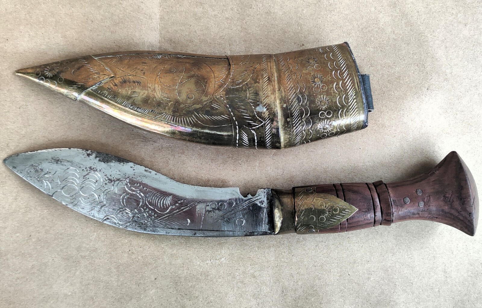 Antique Rare Original Nepalese Kukri Knife