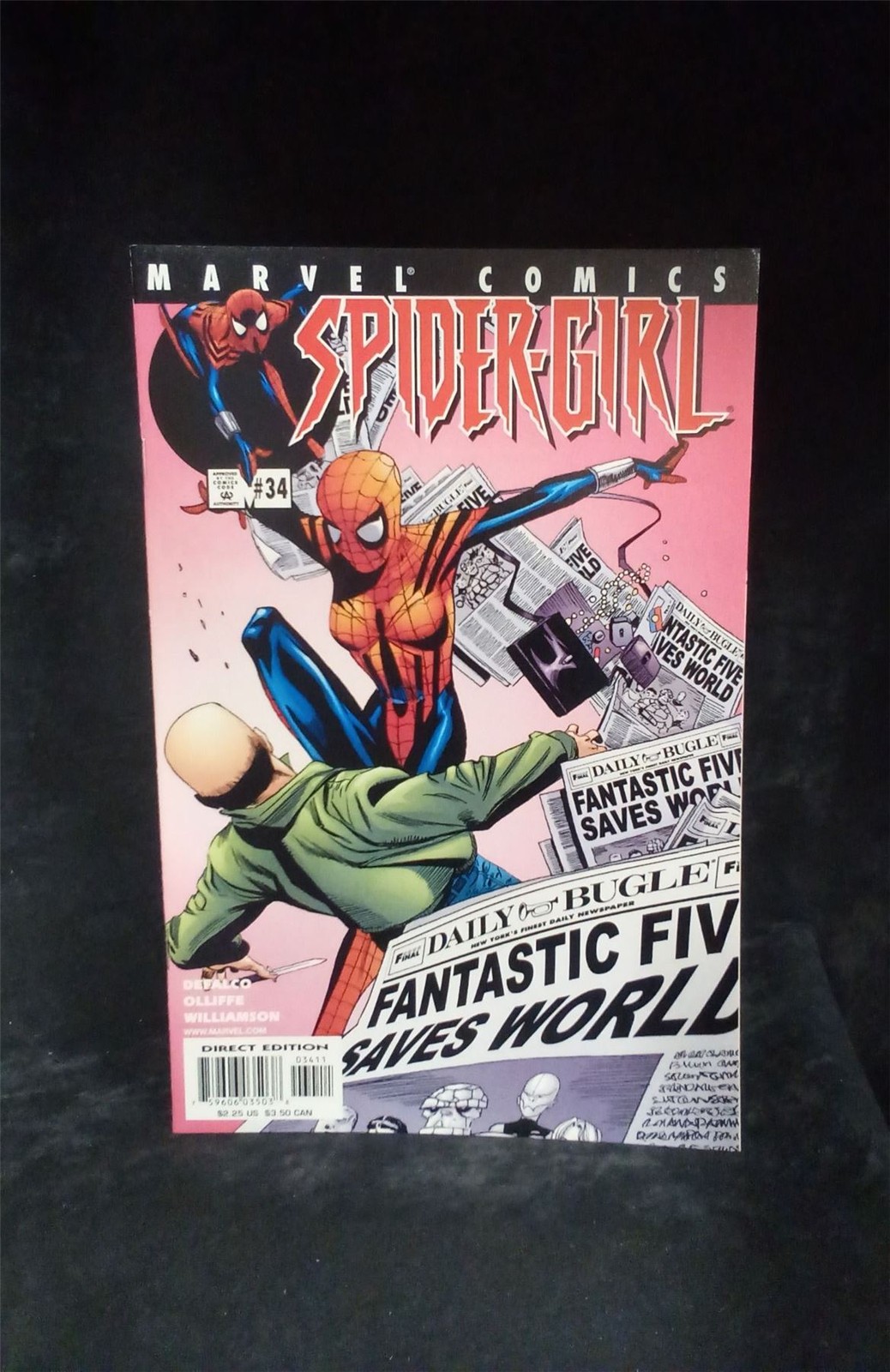 Spider-Girl #34 2001 Marvel Comics Comic Book Spider-Girl #34 2001 Marvel Comics Comic Book