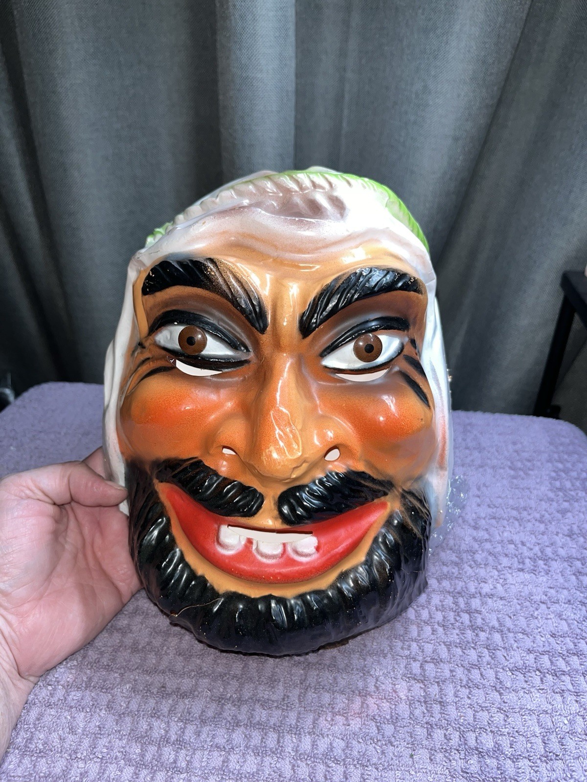 VTG Rare Rudel 1940’s Mid Century Germany Made Novelty Mask Halloween Horror VTG Rare Rudel 1940’s Mid Century Germany Made Novelty Mask Halloween Horror