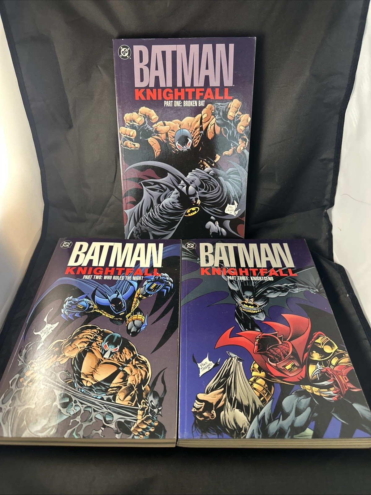DC Comics Batman: Knightfall Complete Trilogy Volumes 1-3 Paperback