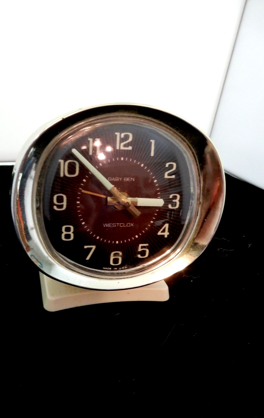 Vintage Westclox Baby Ben Classic wind Alarm Clock Made In USA