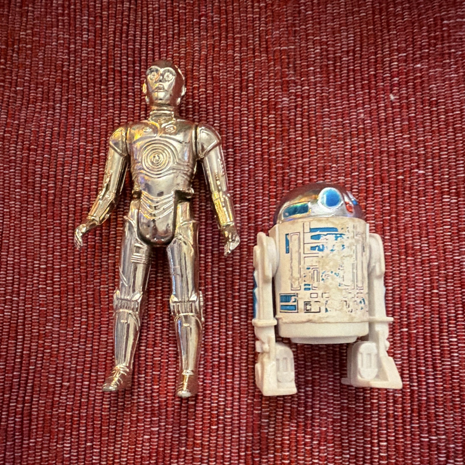 Star Wars C-3PO & R2D2  1977 Figurines