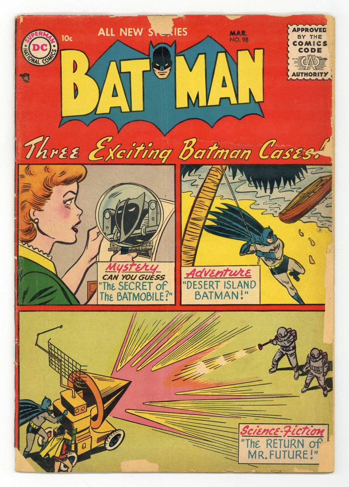 Batman #98 GD- 1.8 1956