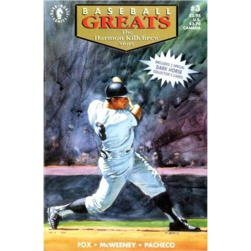 Baseball Greats #3 in Near Mint minus condition. Dark Horse comics [y^