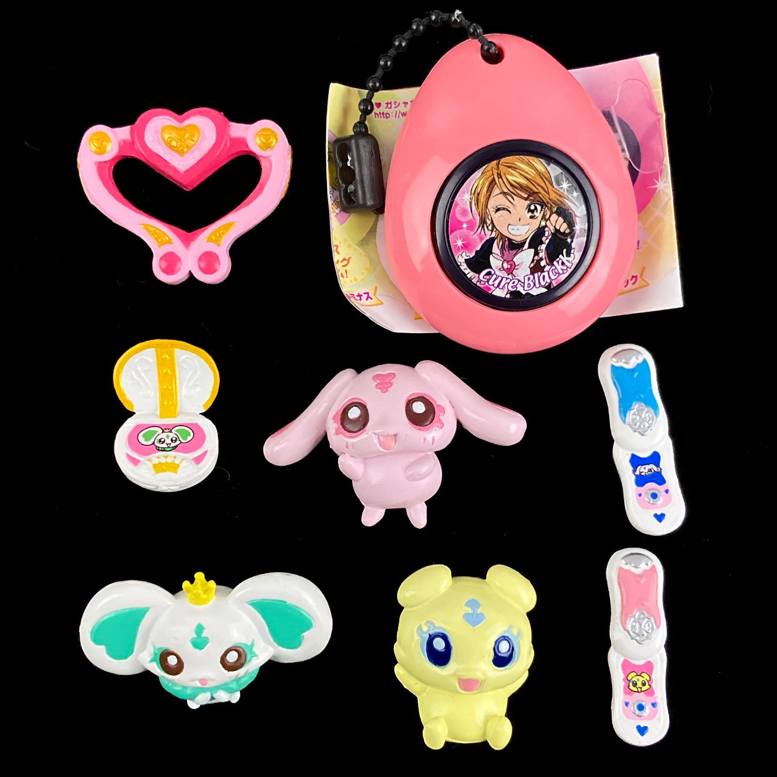 Banpresto Futari wa Precure Max Heart DX Action Figure Accessory Mini Figure Lot