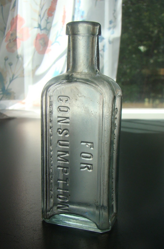 Antique PISO'S CURE FOR CONSUMPTIOM Cannabis Medicine Bottle Antique PISO'S CURE FOR CONSUMPTIOM Cannabis Medicine Bottle