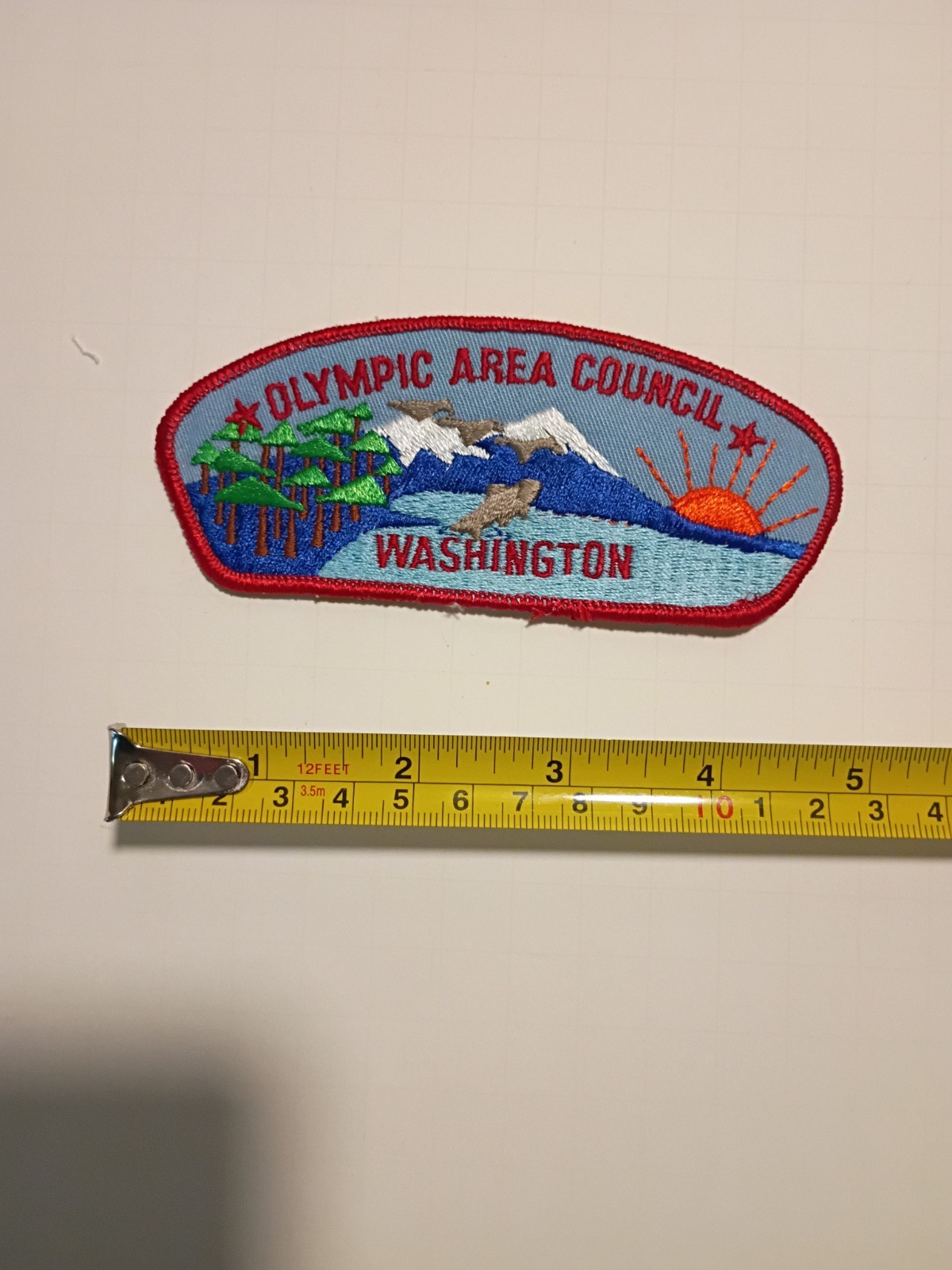 Olympic Area Council - First Issue CSP Merged 1974 BSA Olympic Area Council - First Issue CSP Merged 1974 BSA