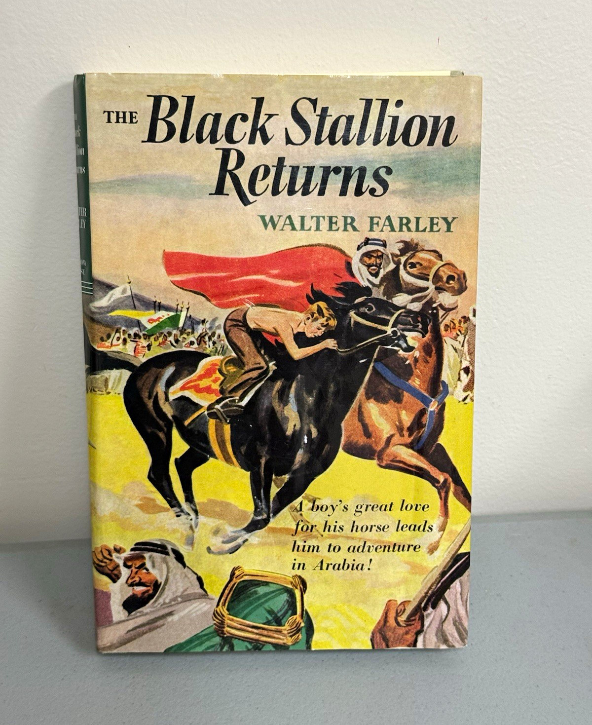 The Black Stallion Returns Hardcover Book Walter Farley Random House 1945