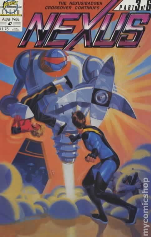 Nexus #47 FN 1988 Stock Image