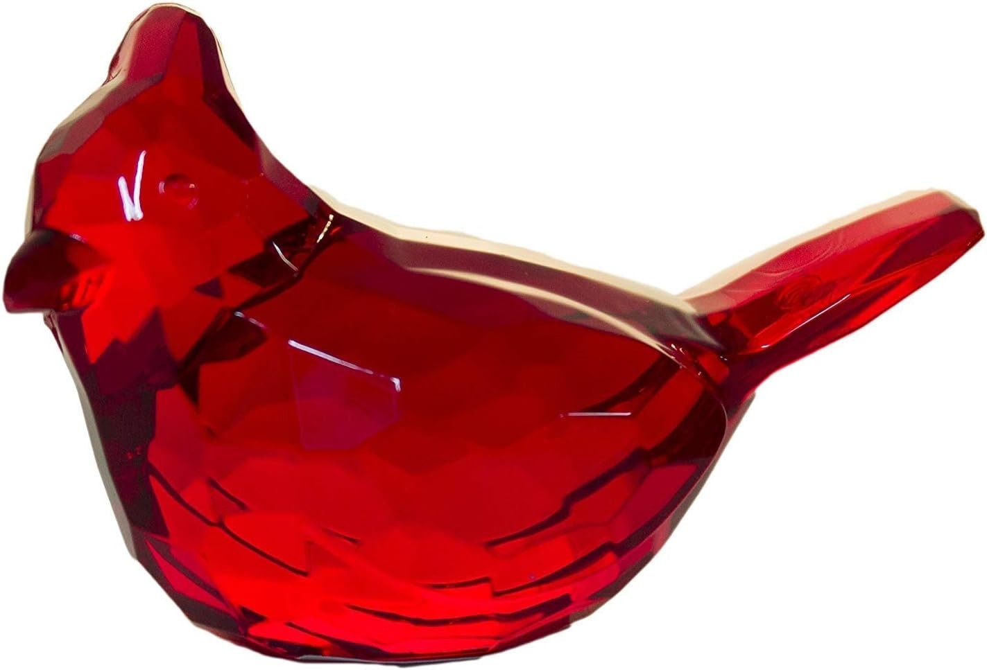 Adorable Acrylic Cardinal Figurine - Symbol of Love and Hope for Any Occasion