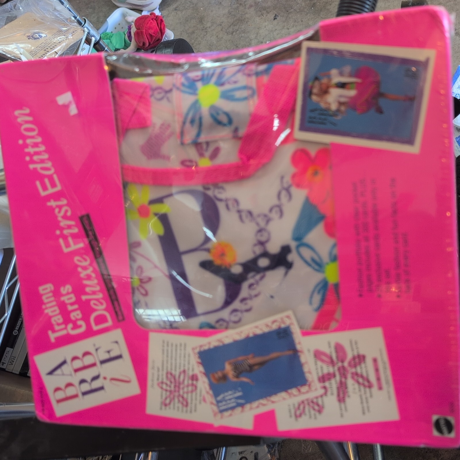 Barbie Factory Sealed Vintage 1990 Deluxe First Edition Trading Card Set