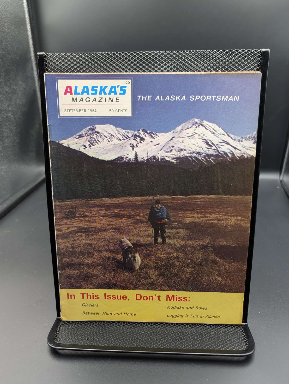Vintage Alaska Sportsman Magazine September 1964