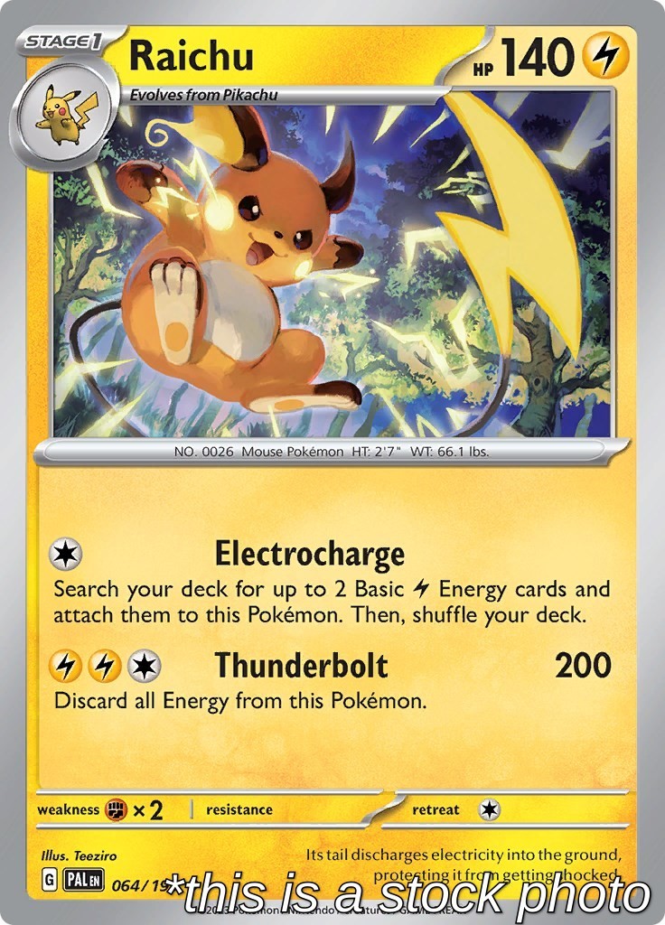 Raichu - 064/193 - Paldea Evolved - NM
