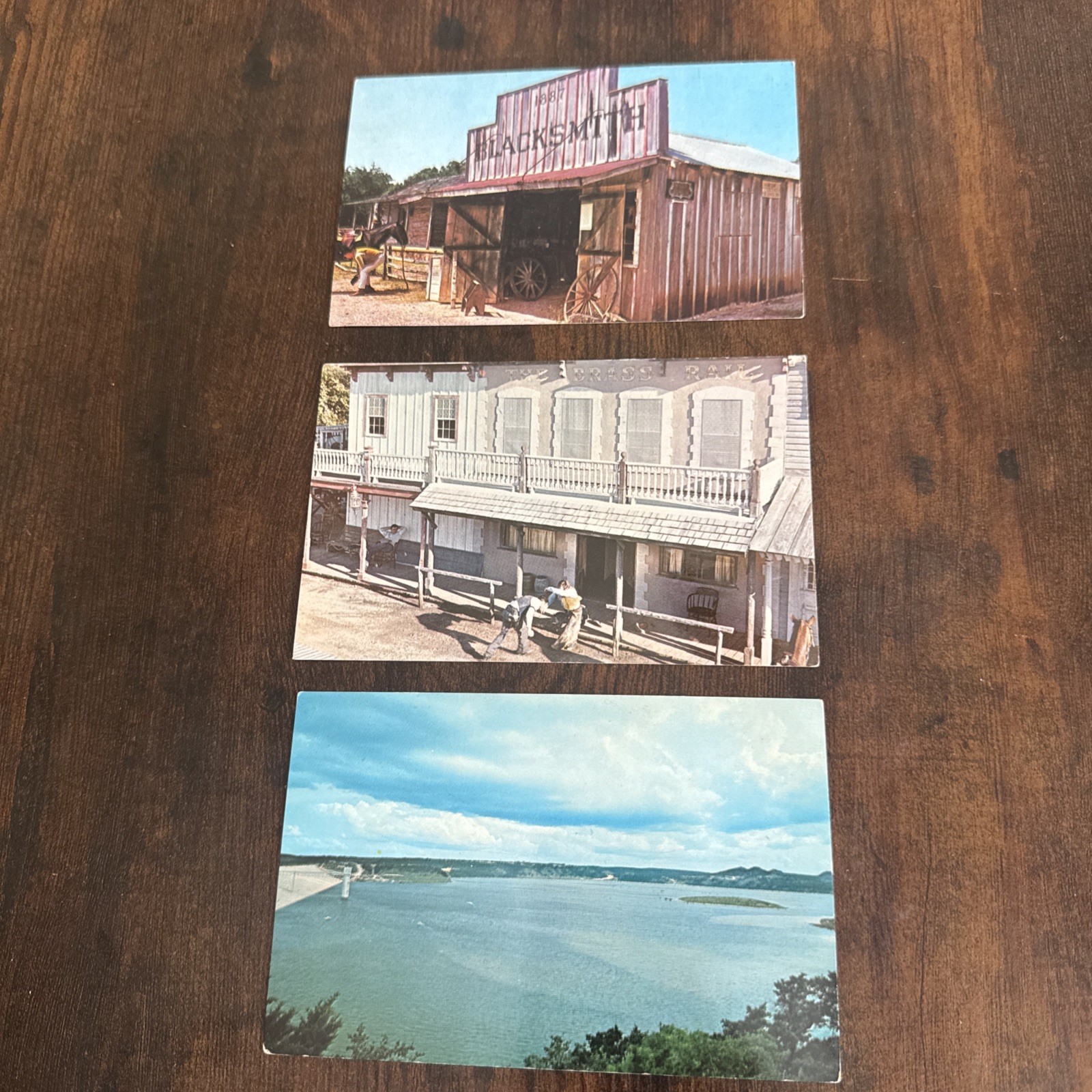 Vintage 3 Unused Postcards - Texas