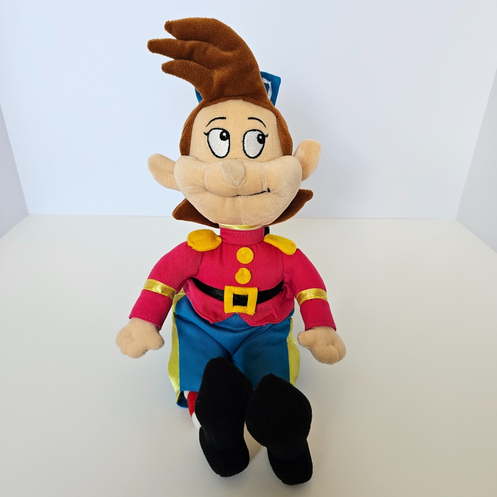 Kellogg\'s Rice Krispies Cereal Pop Plush, Character of Snap Crackle Pop 1999 NOS