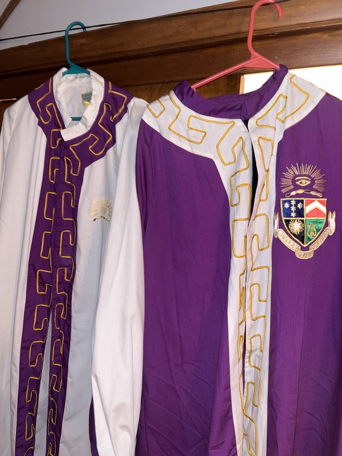 Vtg Greek Delta Tau Delta Initiation Fraternity Ritual Regalia Robes Set Ihling