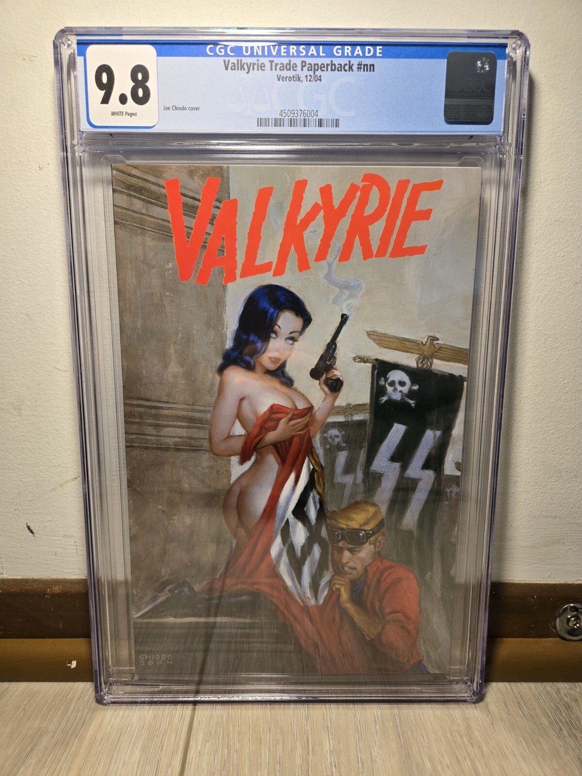 CGC 9.8 Valkyrie TPB Verotik #nn Joe Chiodo GGA Art Cover SEXY Good Girl