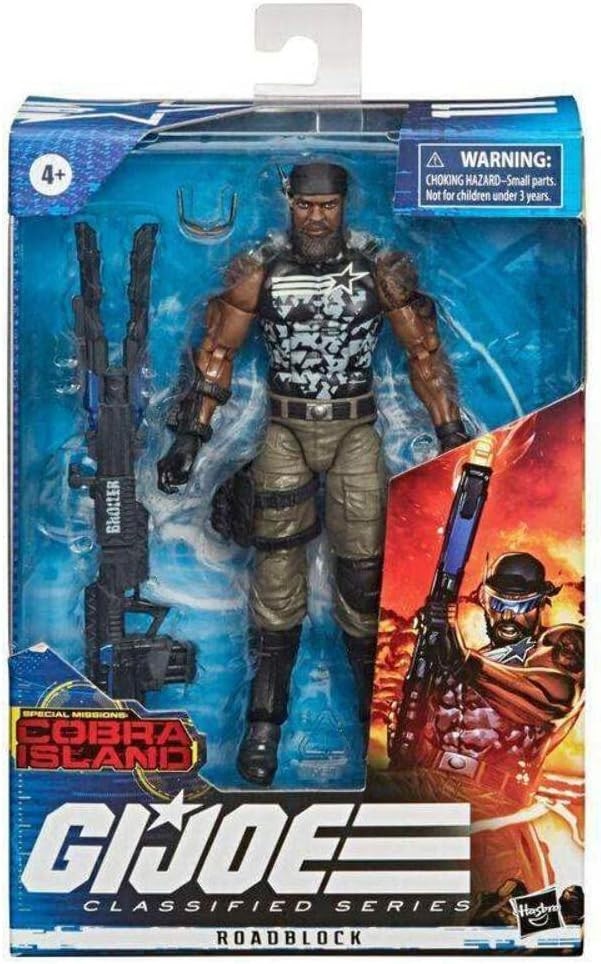 Hasbro G.I. Joe Classified Series Roadblock Action Figure 6\
