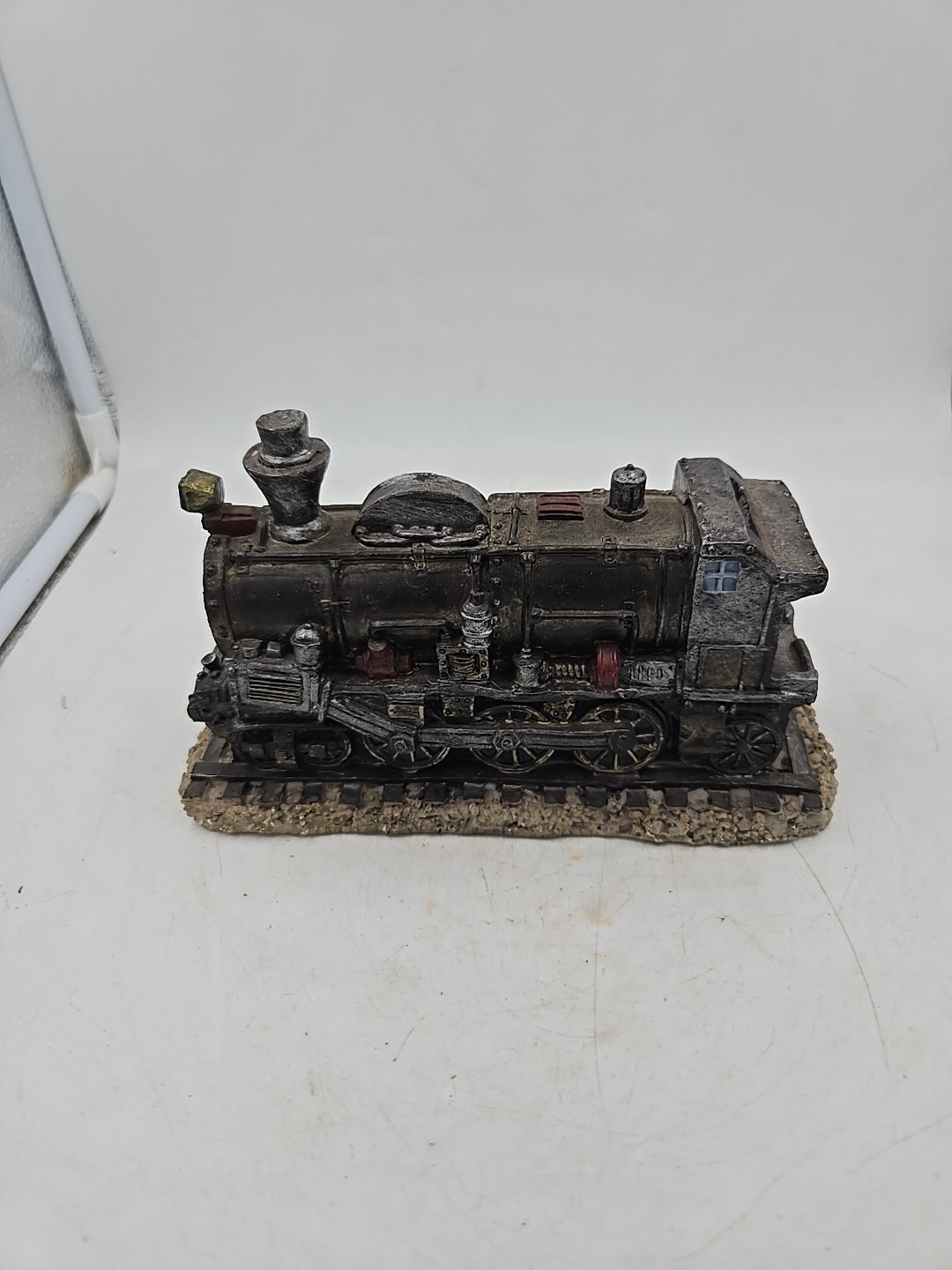 Vintage Train Bank Vintage Train Engine VGC With Stopper 7 X 3\