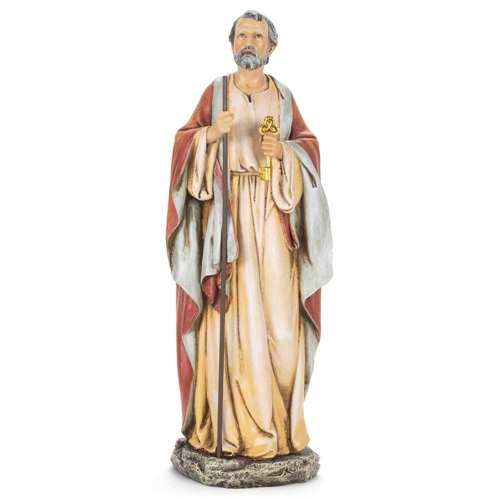 Roman Joseph's Studio Inc., St. Peter Figure, Renaissance Collection, 10.5