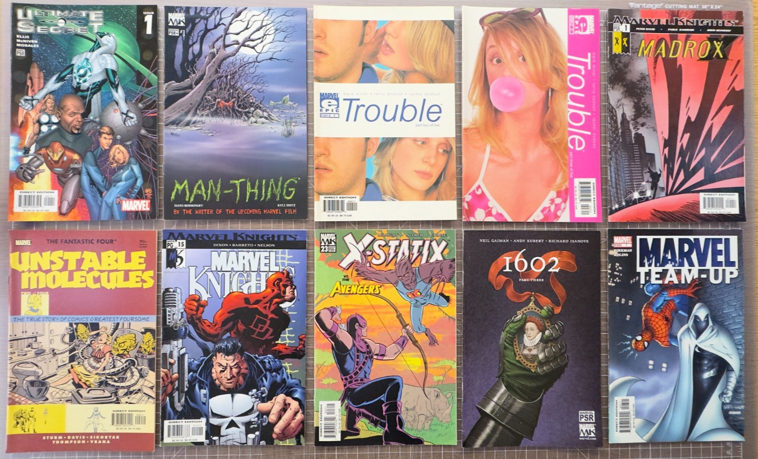 Lot of 49 Misc Marvel Comics - Modern Post-2000's - 5.5-8.5 Conditions Lot of 49 Misc Marvel Comics - Modern Post-2000's - 5.5-8.5 Conditions