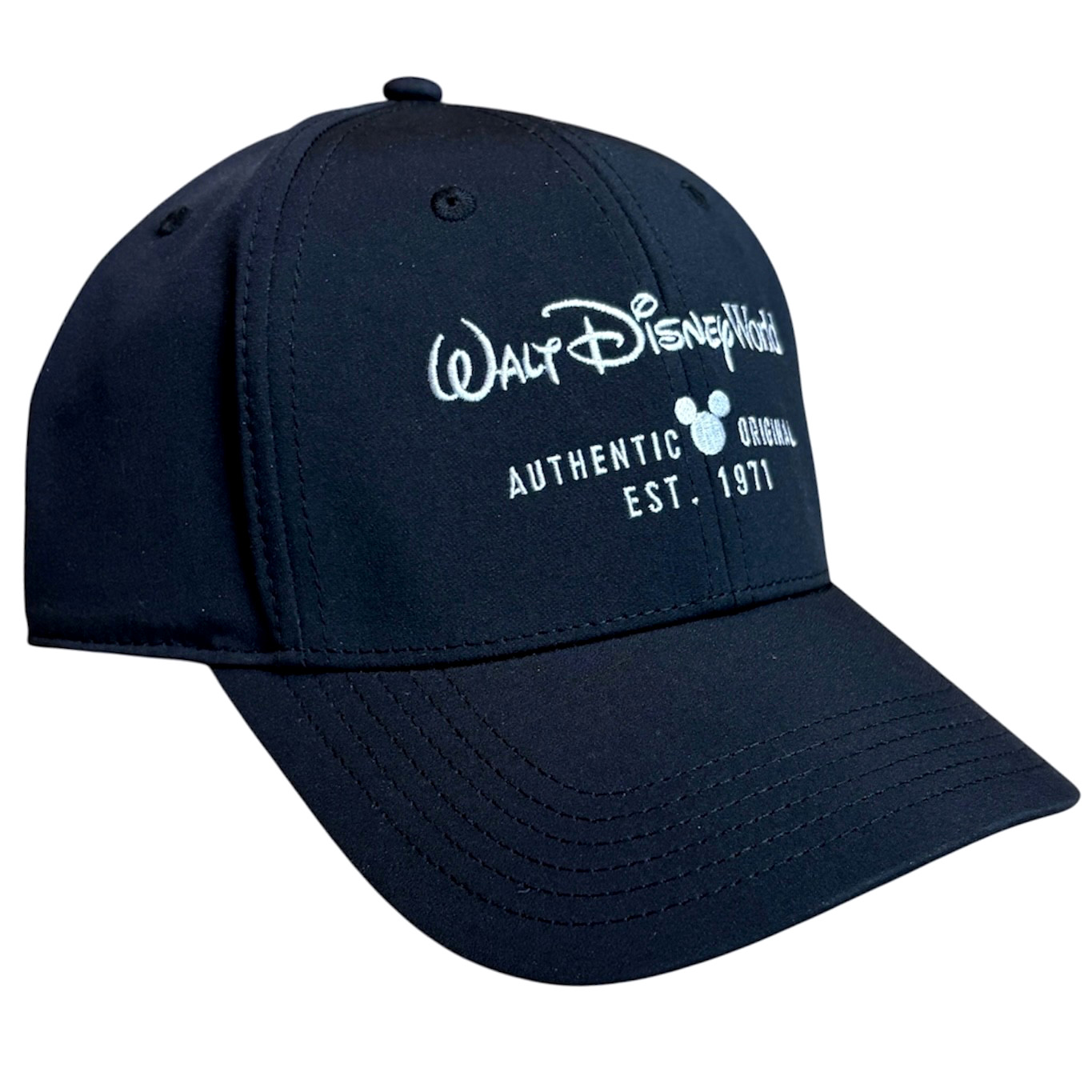 Walt Disney World Logo Mickey Icon Hat Golf Black Baseball Embroidered Cap - NEW Walt Disney World Logo Mickey Icon Hat Golf Black Baseball Embroidered Cap - NEW
