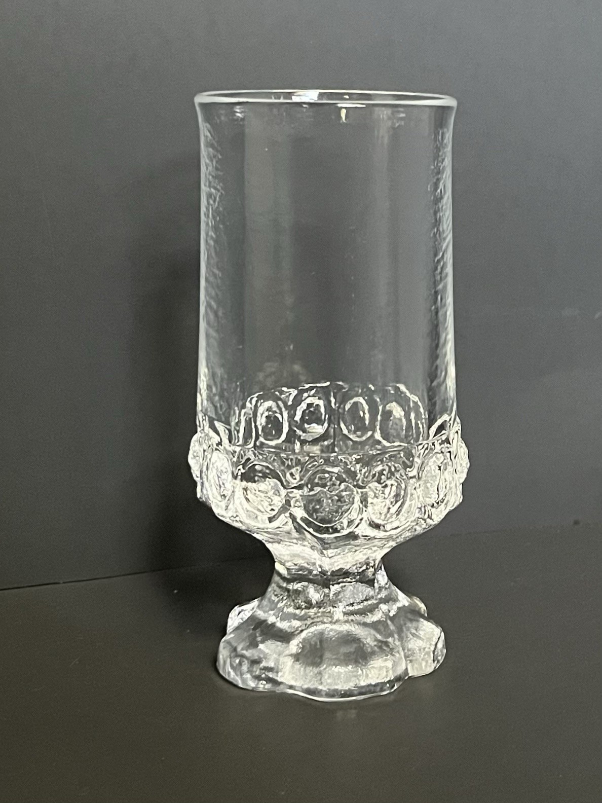 Vintage Tiffin Franciscan Madeira Clear Ice Iced Tea Glasses 6.5\