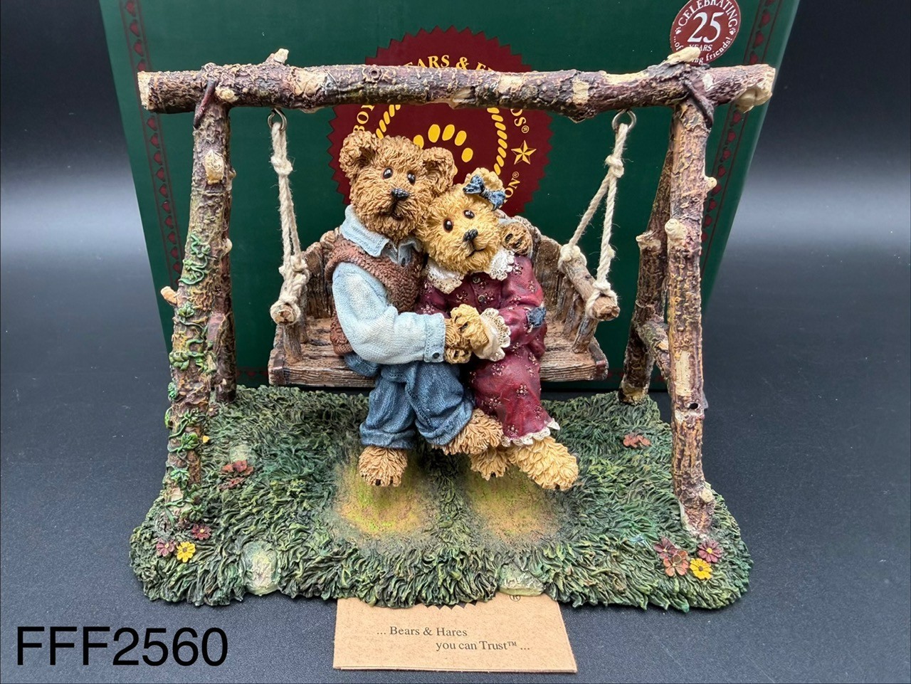 2004 Boyds Bearstone Albert and Martha...Swing Time Romance, Style#228429 2004 Boyds Bearstone Albert and Martha...Swing Time Romance, Style#228429