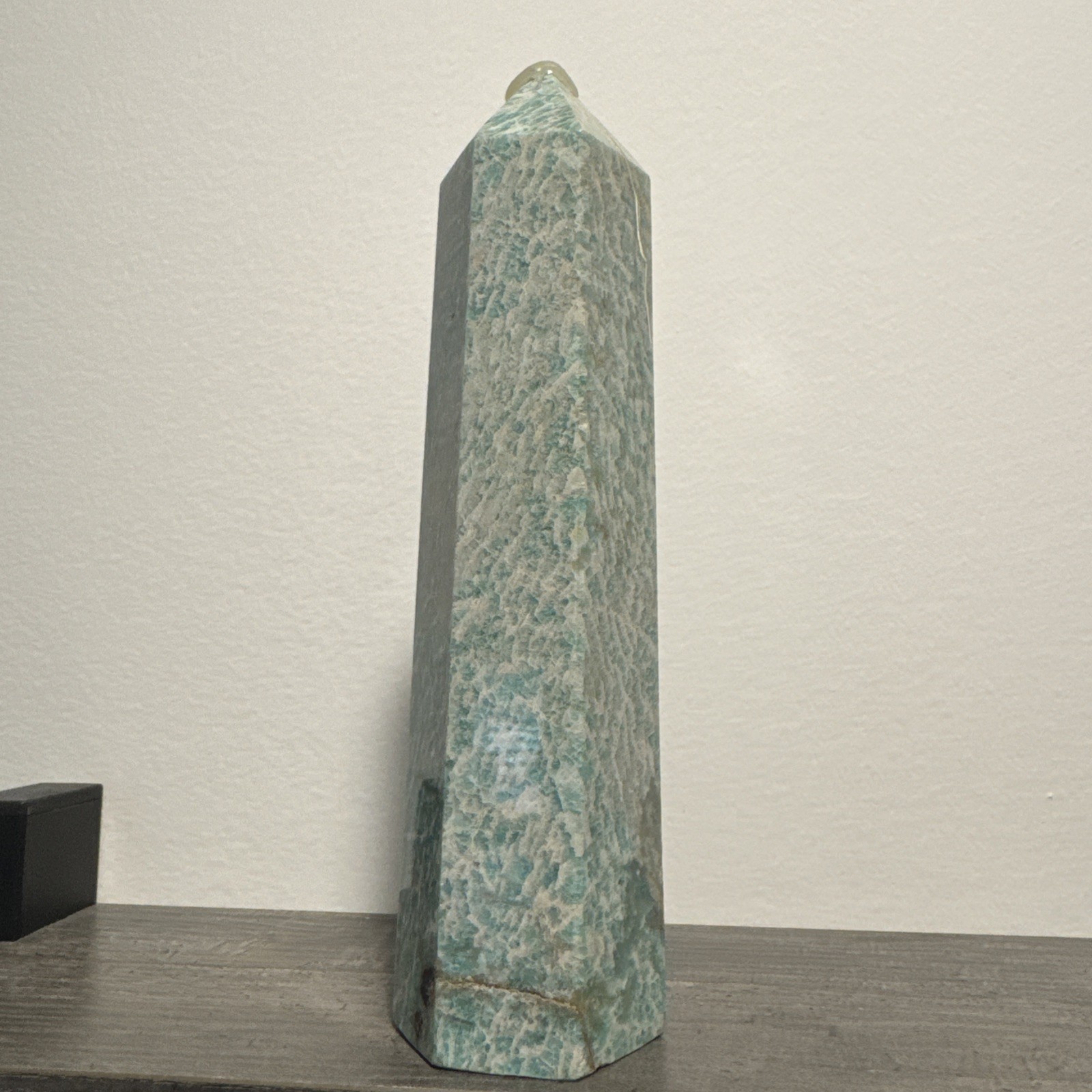 Amazonite Crystal Tower 1.12 Lbs 8”