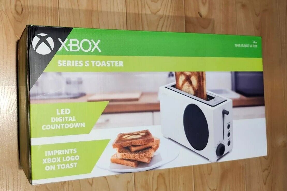 Xbox Series S Limited Edition Toaster Imprints Logo