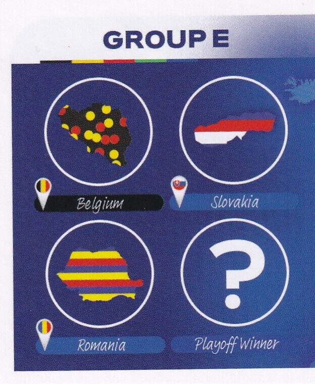 Topps UEFA EURO 2024 Germany Group E/F Stickers - Choose Single Sticker 3/3