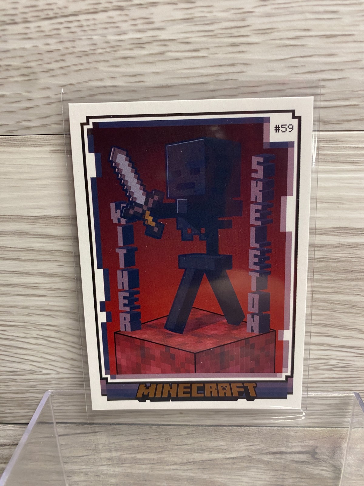 2024 Panini Minecraft #59 WIther Skeleton Base Set Card