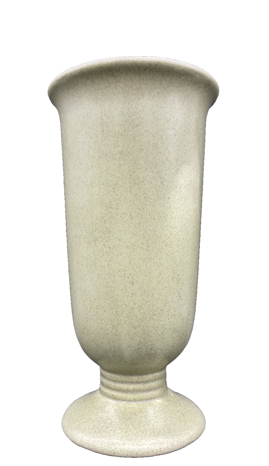 HAEGER POTTERY PEDESTAL VASE MARKED 9\